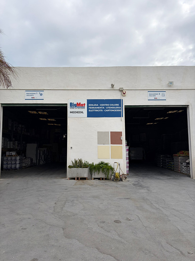 bigmat mediedil magazzino edile showroom marsala trapani